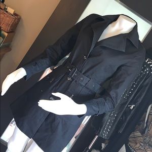 Dolce&gabbana vintage belted trench coat dres sz m